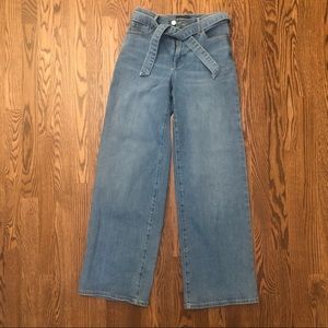 Banana Republic Wide-leg High-waist Jeans